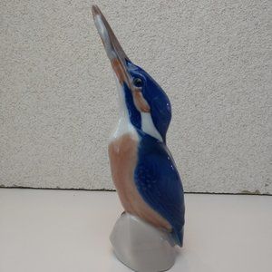 Royal Copenhagen Kingfisher - Bird Figurine